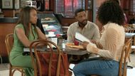 Beyond the Gates: Naomi, and Jacob meet with Regina | Image: CBS